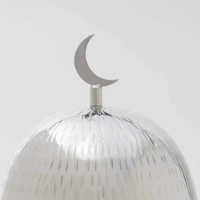 La Mesa وعاء تقديم الطعام متوسط الحجم فضي - Image 3